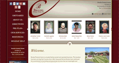 Desktop Screenshot of brooksfuneralhomeky.com